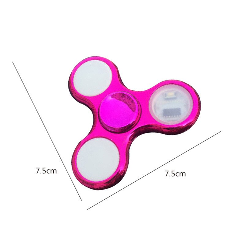 Colorful Glowing LED Fidget Spinner