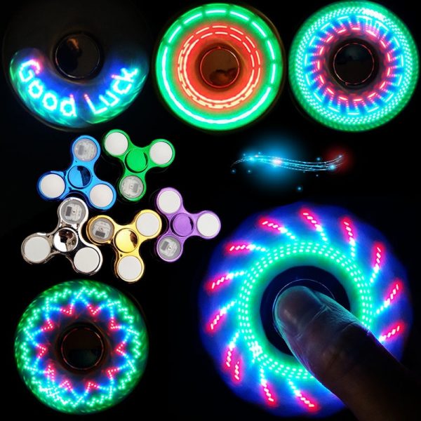 Colorful Glowing LED Fidget Spinner - Image 3