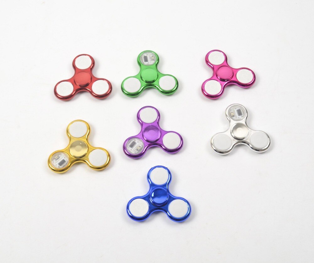 Colorful Glowing LED Fidget Spinner