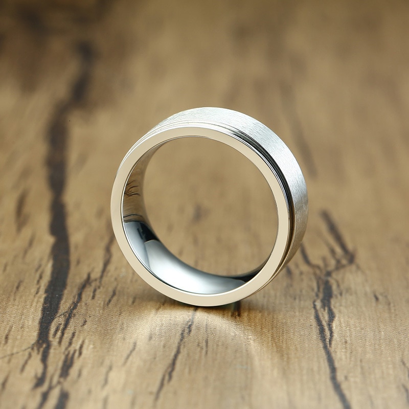 Personalized Spinner Ring for Men