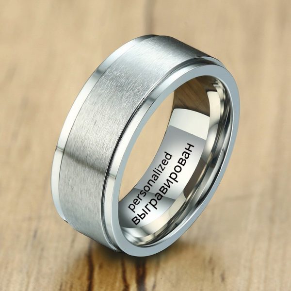 Personalized Spinner Ring for Men - Image 4