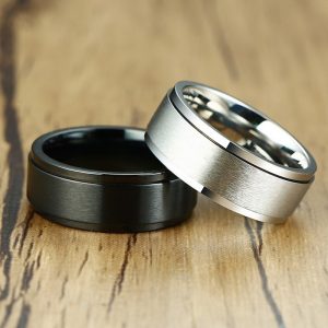 Personalized Spinner Ring for Men