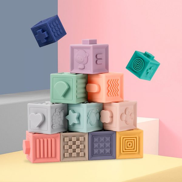 Soft Musical Squishy 3D Building Blocks - Image 3