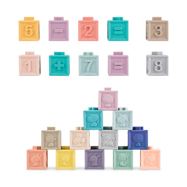 Soft Musical Squishy 3D Building Blocks - Image 8