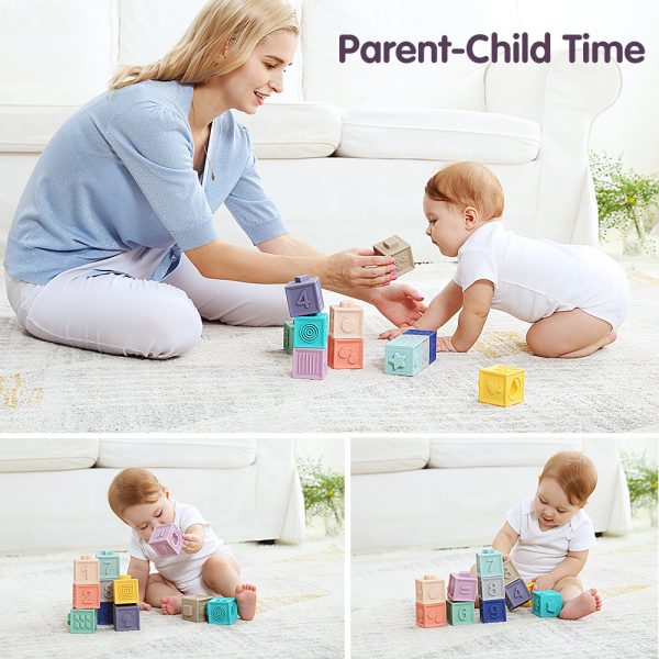 Soft Musical Squishy 3D Building Blocks - Image 7