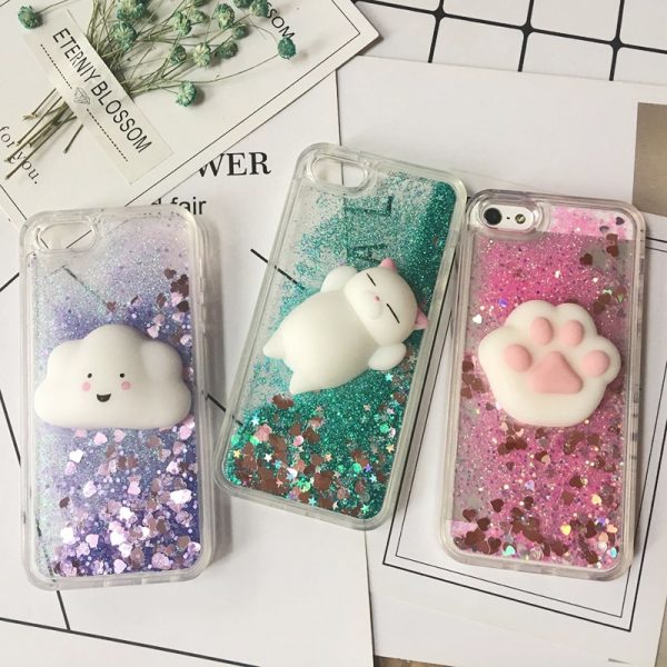 3D Squishy Liquid Quicksand Case for iPhone - Image 4