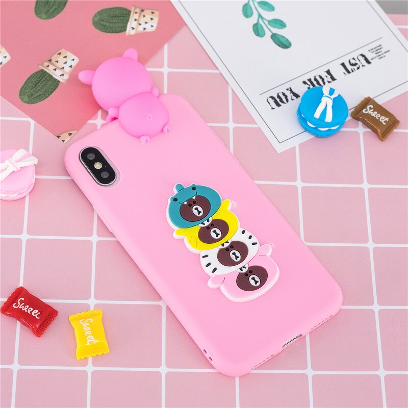 3D Colorful Squishy iPhone Case