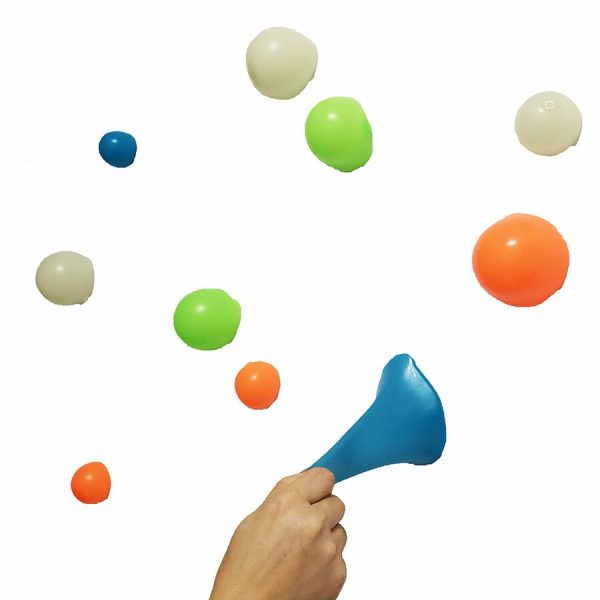 4.5cm Luminous Ball Anti Stress Glow In The Dark Sticky Wall Balls Antistress Hand Squishy Autism Toys For Girls Boys - Image 6