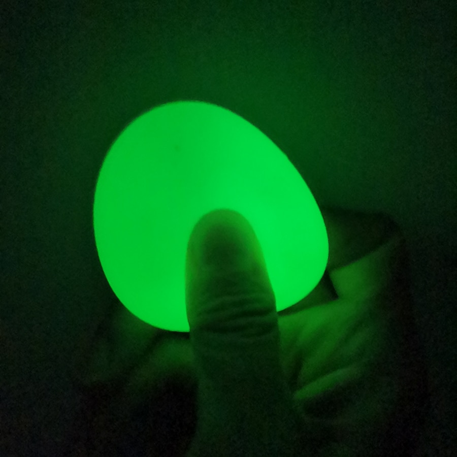 4.5cm Luminous Ball Anti Stress Glow In The Dark Sticky Wall Balls Antistress Hand Squishy Funny Gift Autism Toys For Girls Boys