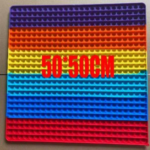 2021 New 40/50cm Super Size Push Pop It Toy, Autism Needs, Squishy, Stress Reliever Toys, Anti-stress Fidget Toy