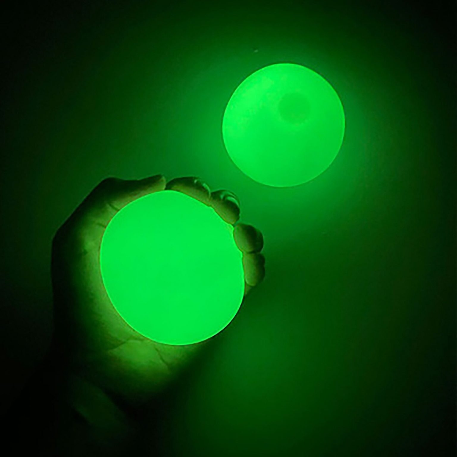 squishy glow in the dark ball