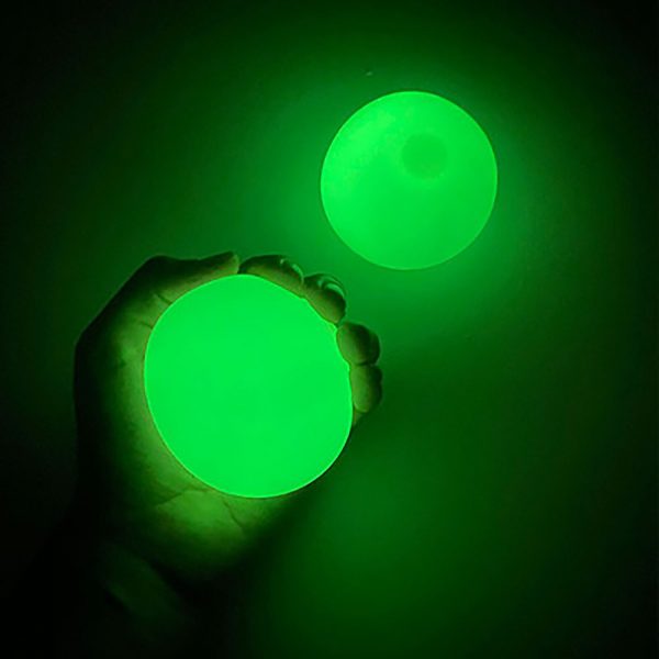 4pcs/set Pop Glow In The Dark Luminous Balls,  Children's Squishy Toy - Image 4