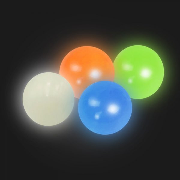 4pcs/set Pop Glow In The Dark Luminous Balls,  Children's Squishy Toy - Image 3