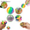 1/2pcs Clear Stress Balls Colorful Ball Autism Mood Squeeze Relief Healthy Toy Funny Gadget Vent Toy Children Christmas Gift