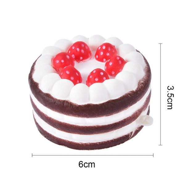 Fun Antistress Squishy Cake Novelty Gag Toys Funny Squishe Stress Relief Practical Jokes Toys For Popular Squeeze Gifts - Image 5