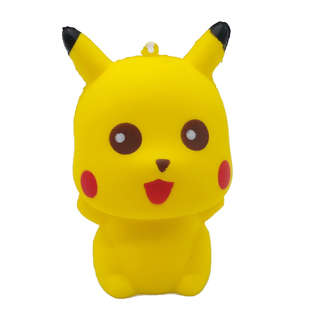 Kawaii Squishy Pikachu Kleurrijke Galaxy Gesimuleerde Pokemon Fidget Speelgoed Langzaam Stijgende Antistress Stress Zachte Squee