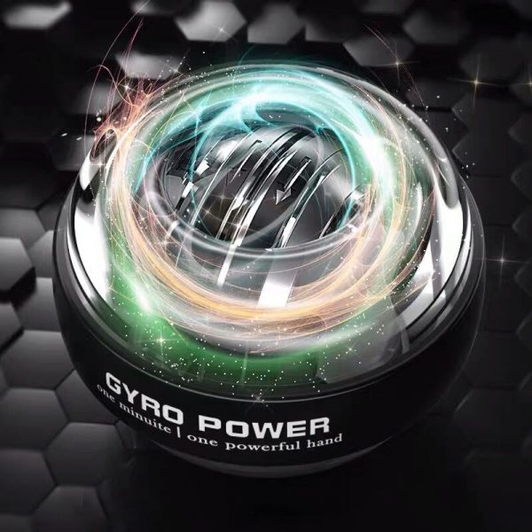 Metal fidget spinner toy led - bola de pulso super powerball auto-partida relaxar stress relief  begleri - Image 2